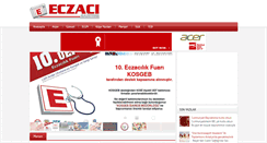 Desktop Screenshot of eczacigazetesi.com